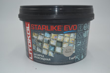 Litokol STARLIKE EVO - NEW!!! S.113 NEUTRO эпоксидная затирка ведро 1 кг