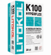 Цементный клей для плитки Litokol Hyperflex K100 (белый) 20 кг