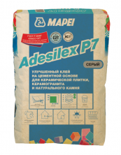 Цементный клей для плитки Mapei Adesilex P7 (серый) 25кг